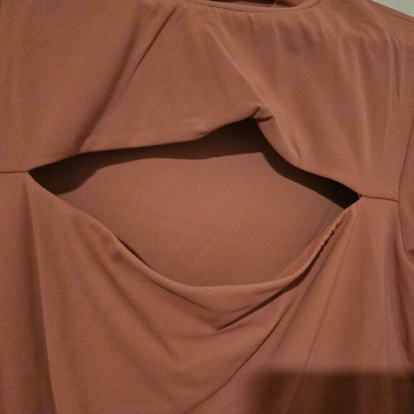 Tight Dusty pink bodysuit, long sleeve size XXL - Picture 4 of 5